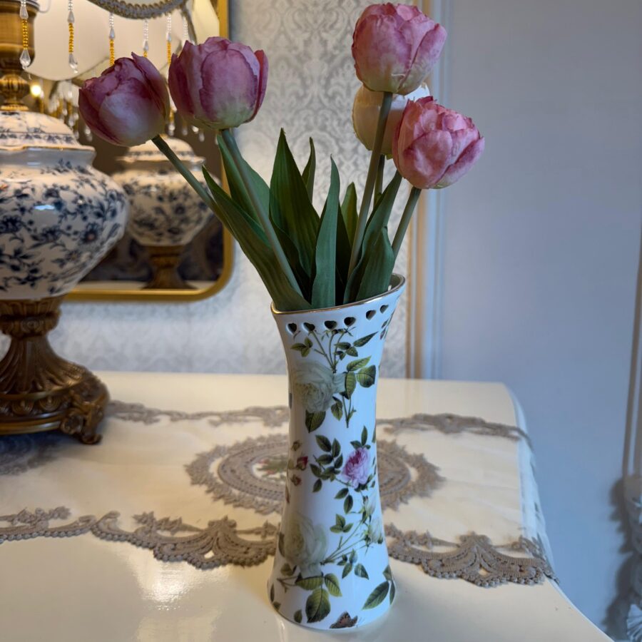 Rosé Amour Heart Vase
