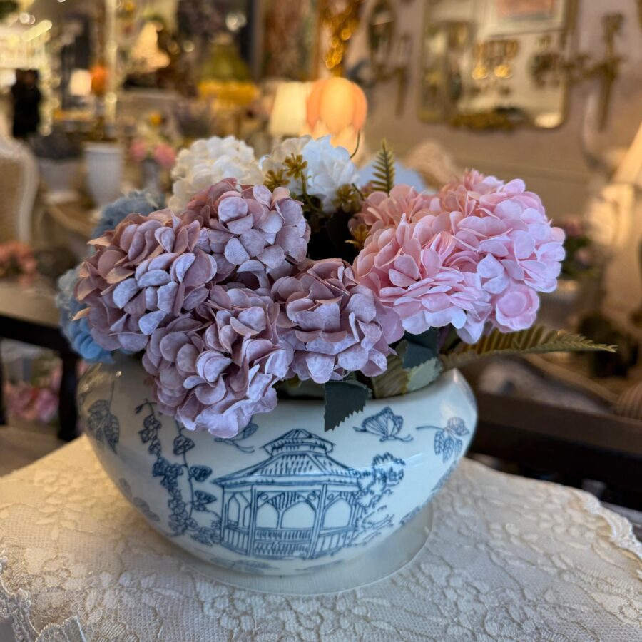 Blue Blossom Vessel