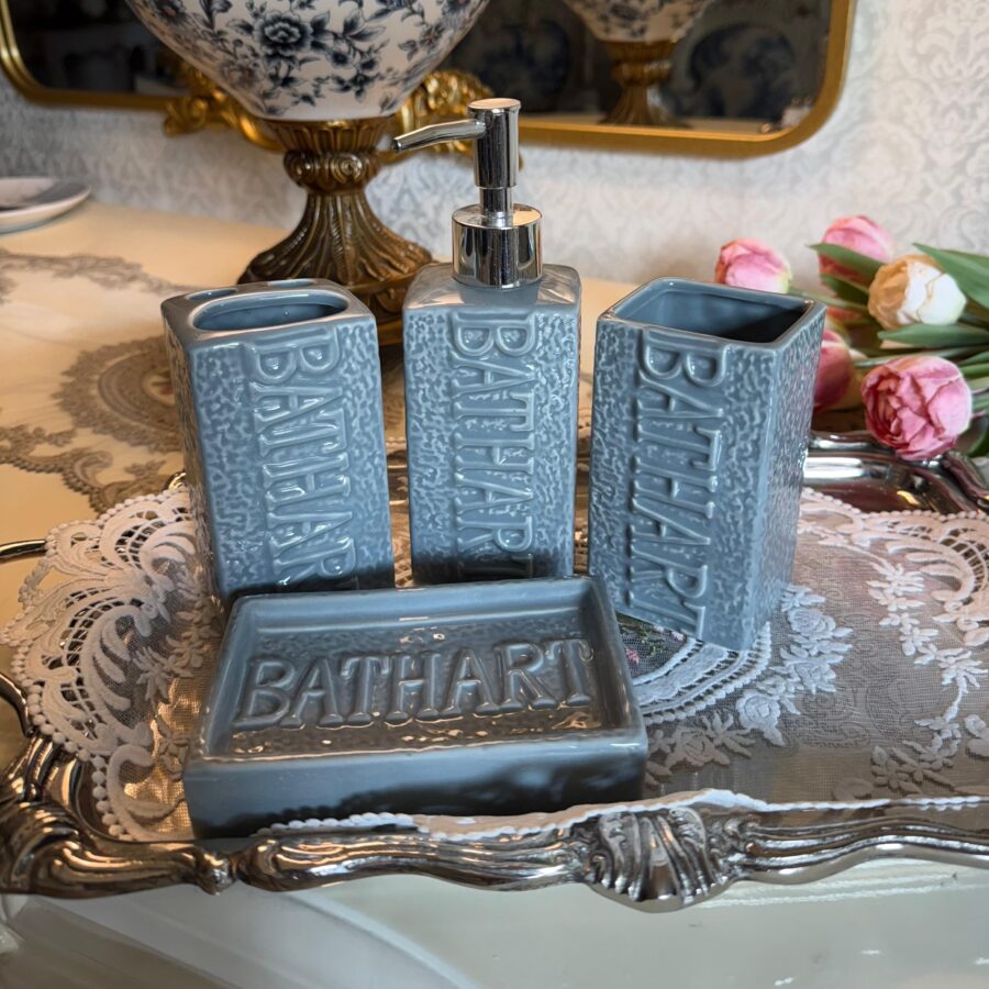 Grey bath collection