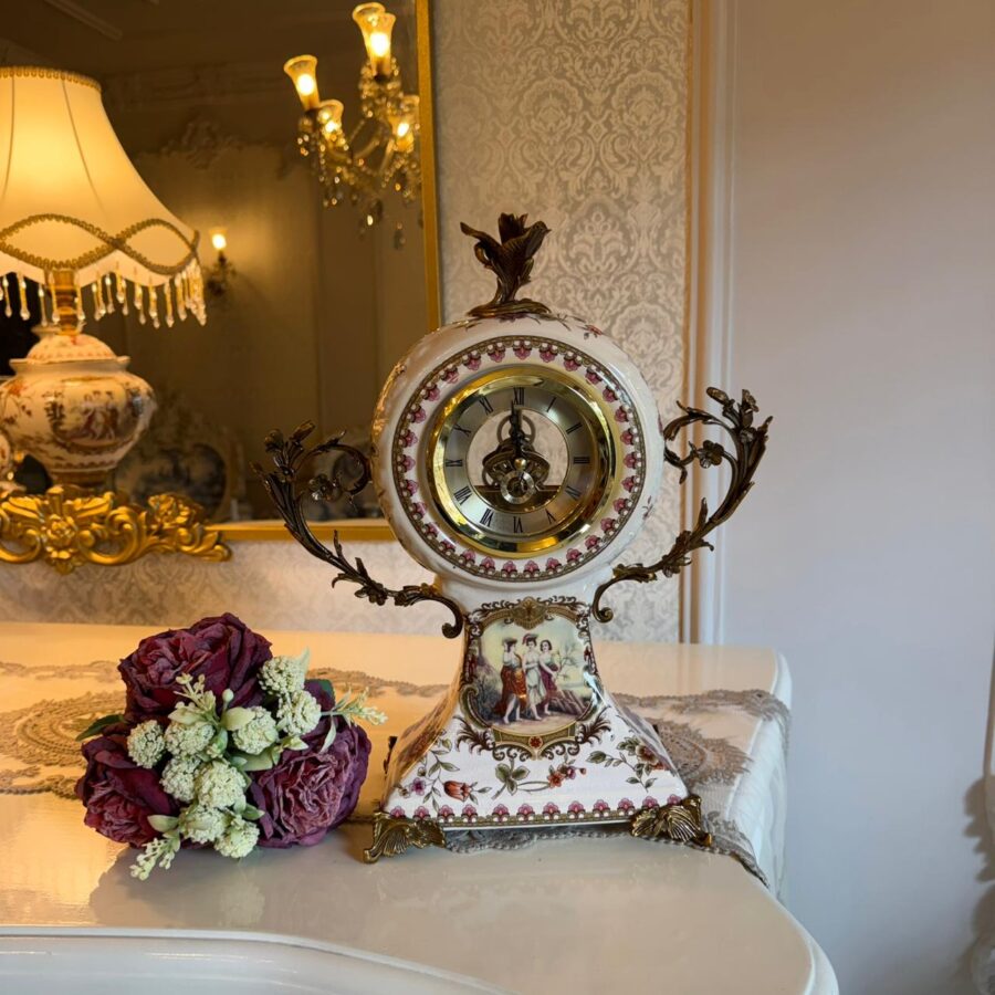 19th-century grandeur Victorian Table Clock