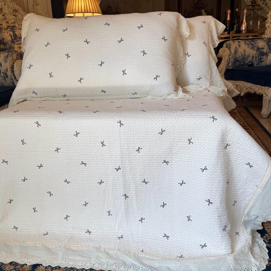 Petite Ruban Quilted Bedcover Set