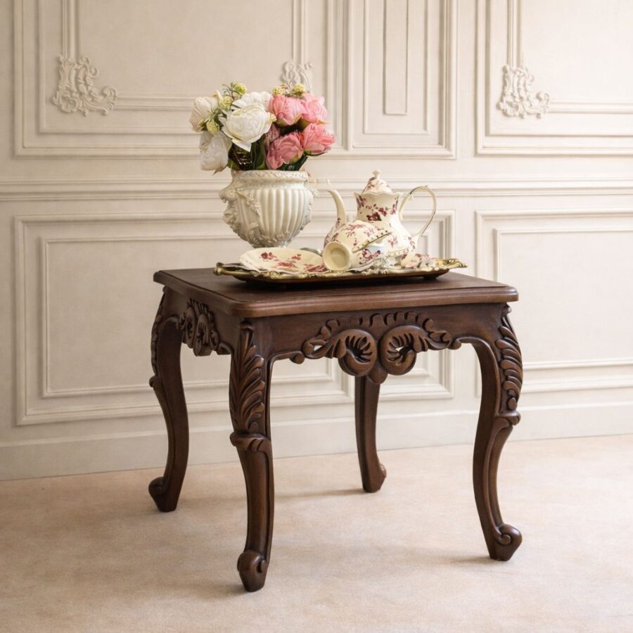 Baroque Élégance drink table Brown