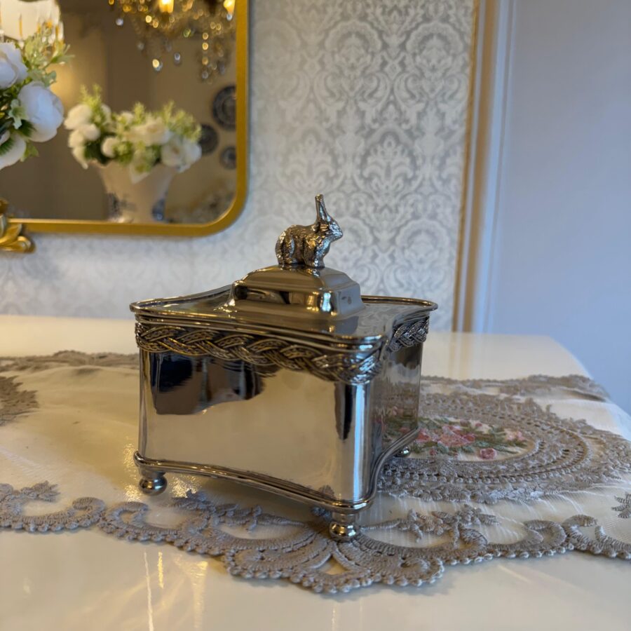 Victorian Easter Canister