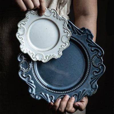 "Bleu Vintage Charme, 10" plate
