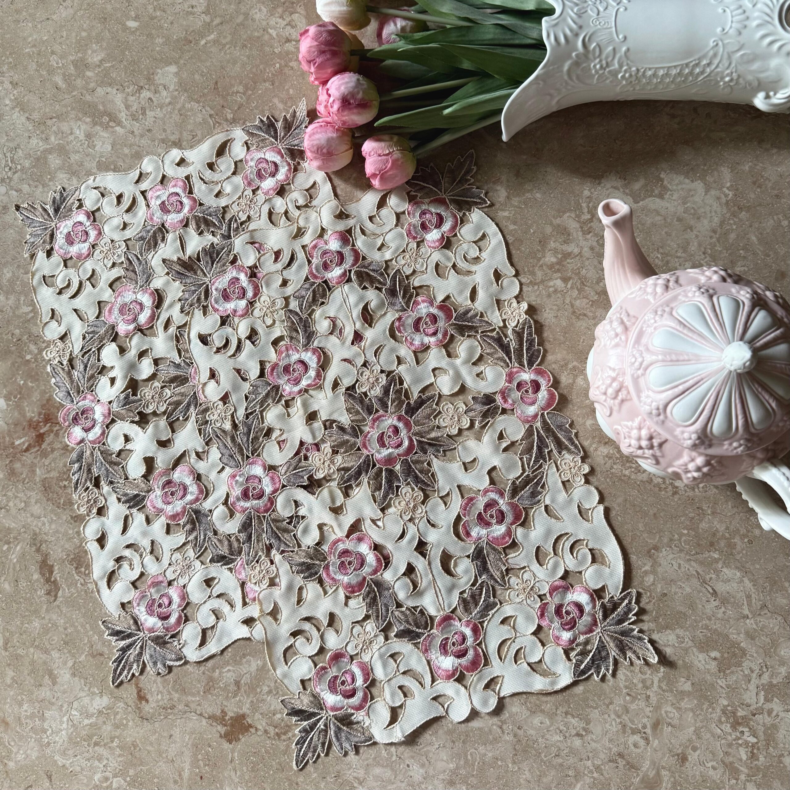 Rosa Bella table mats set of 2