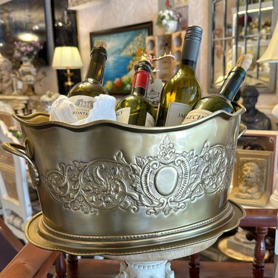 Luxurious Brass Heritage Champagne Bucket 4