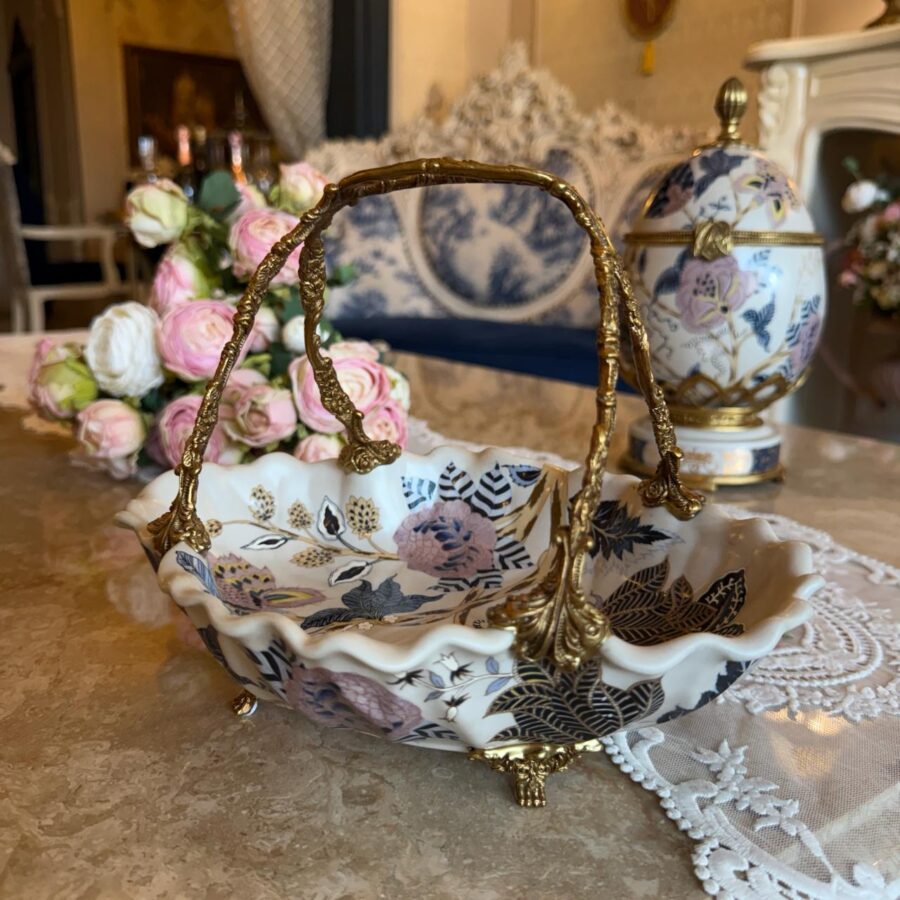 Versailles Chinoiserie Basket Bowl