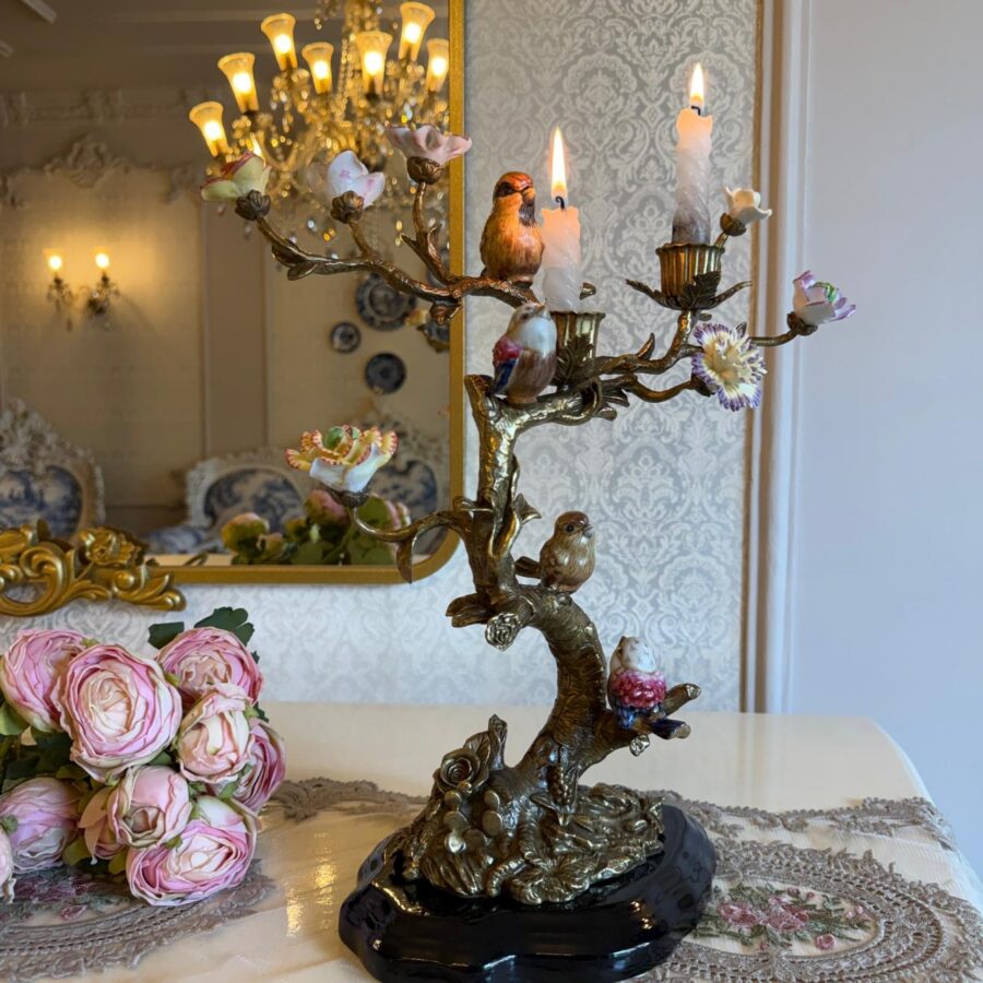 Songbird Blossom Candelabra