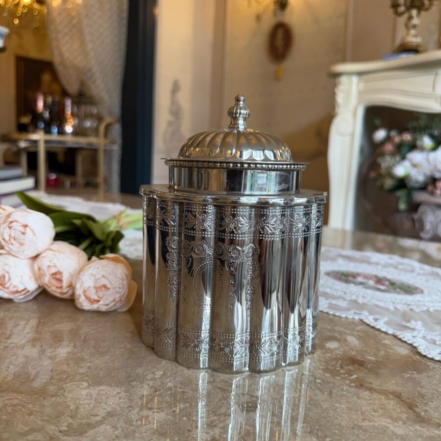 Old-World Tea Canister