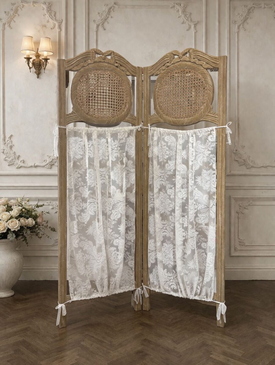 Louis XV Élise Lace Paravent