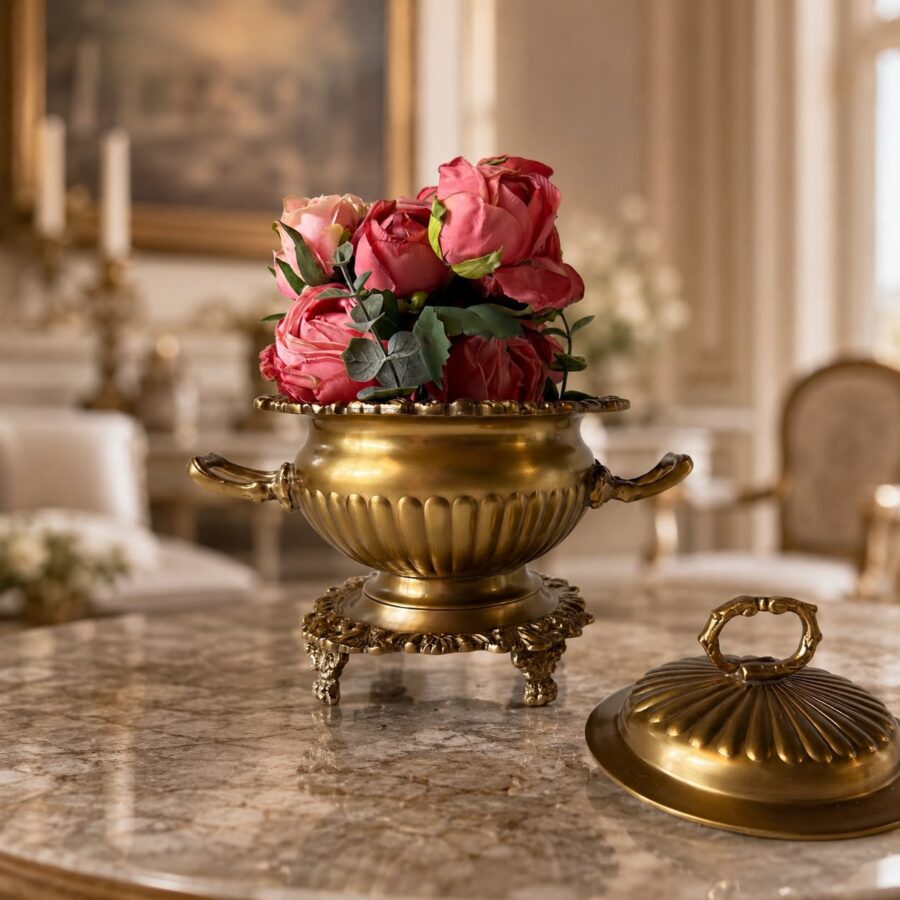 Versailles Lidded Centrepiece Bowl