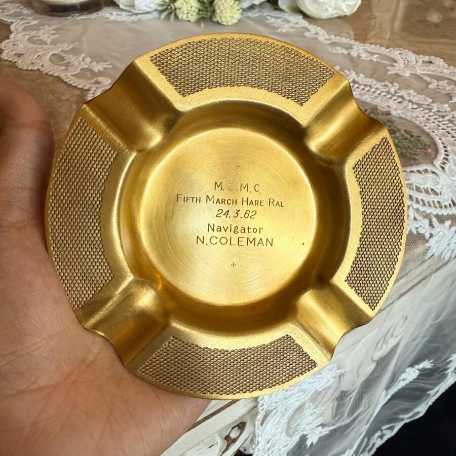 Admiral’s Heritage Ashtray Brass
