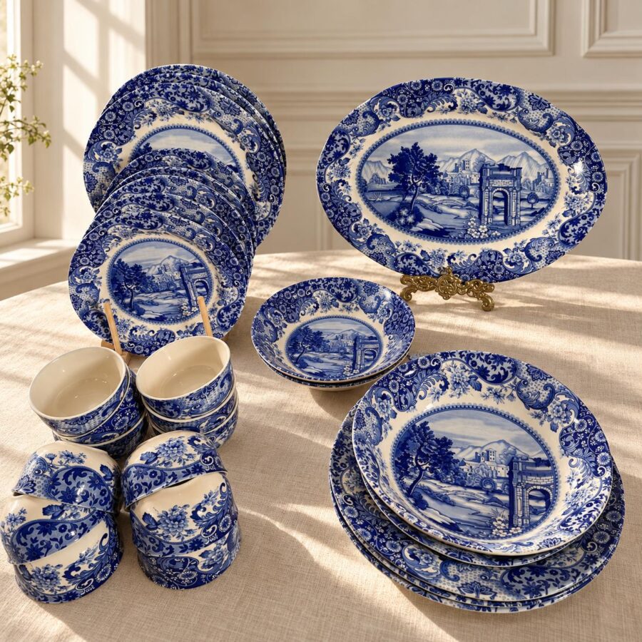 Old Estate Arches Dinner Set