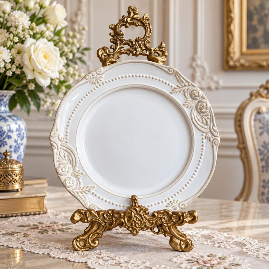 Château Rose, 8"plate