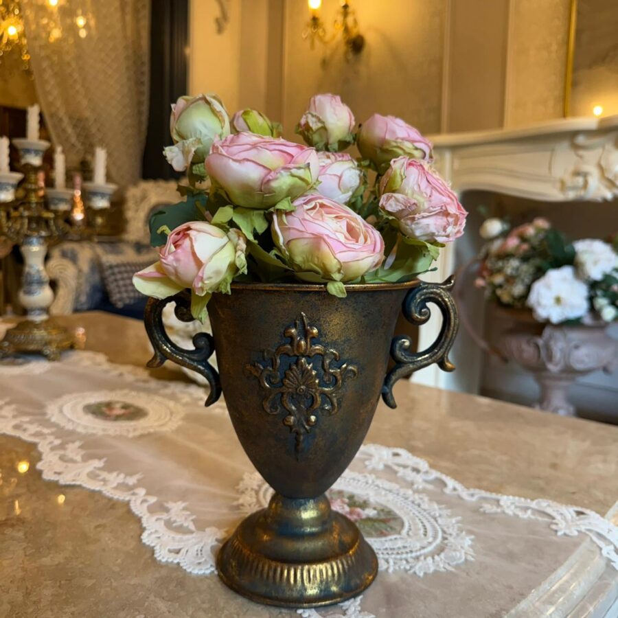 Maison Luxe Metallic Vase