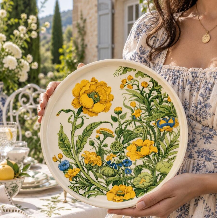 The Wildflower Meadow Plate/Platter