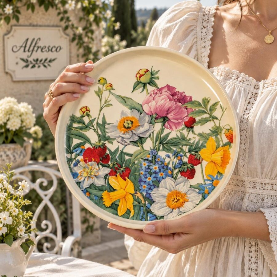 The English Meadow Plate/Platter