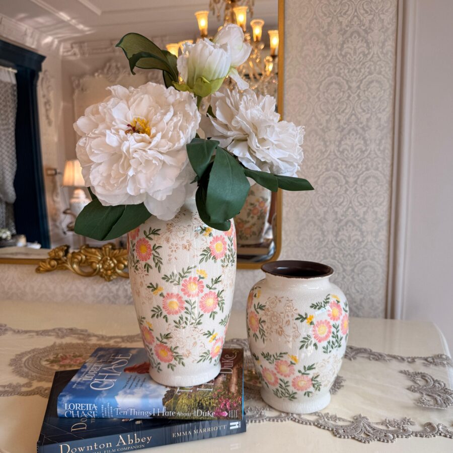 Rosalie Floral Vase Small