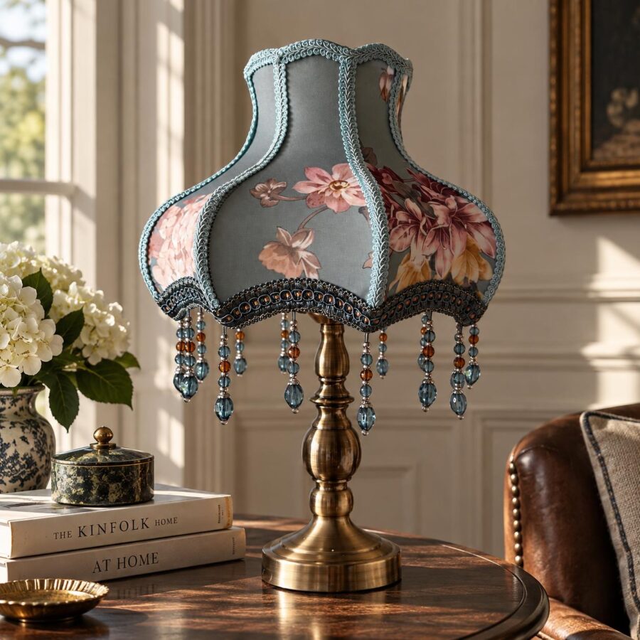 The Celeste Floral Lamp