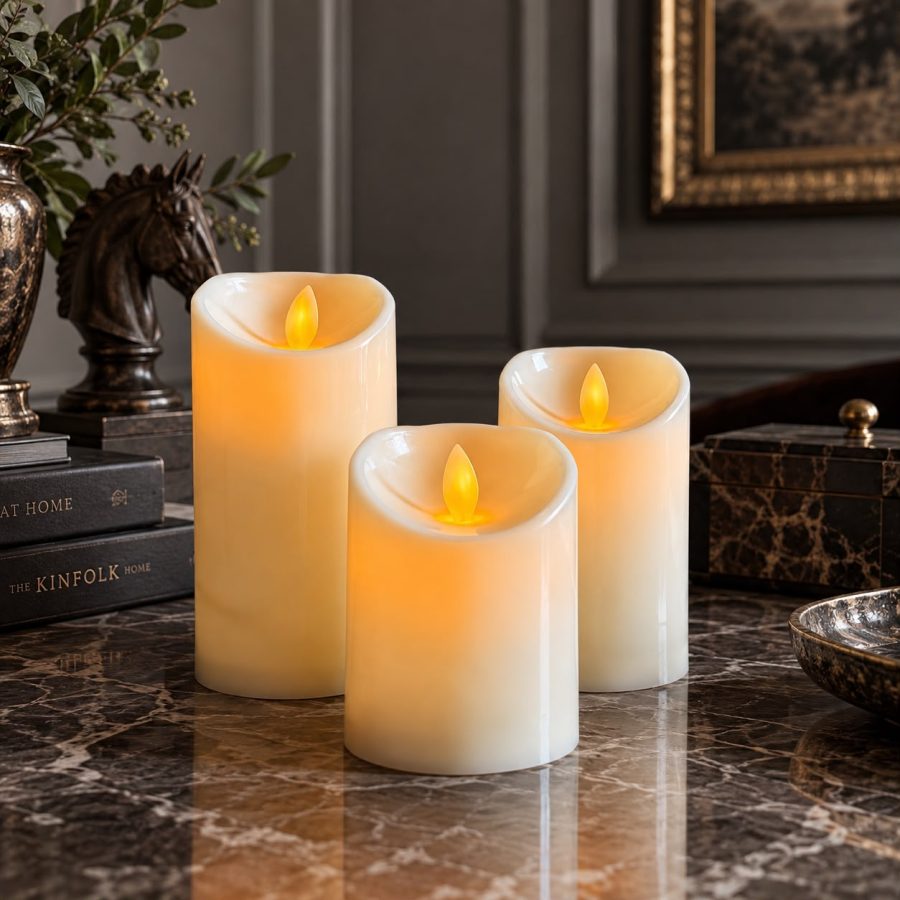 Aura LED Candle Set
