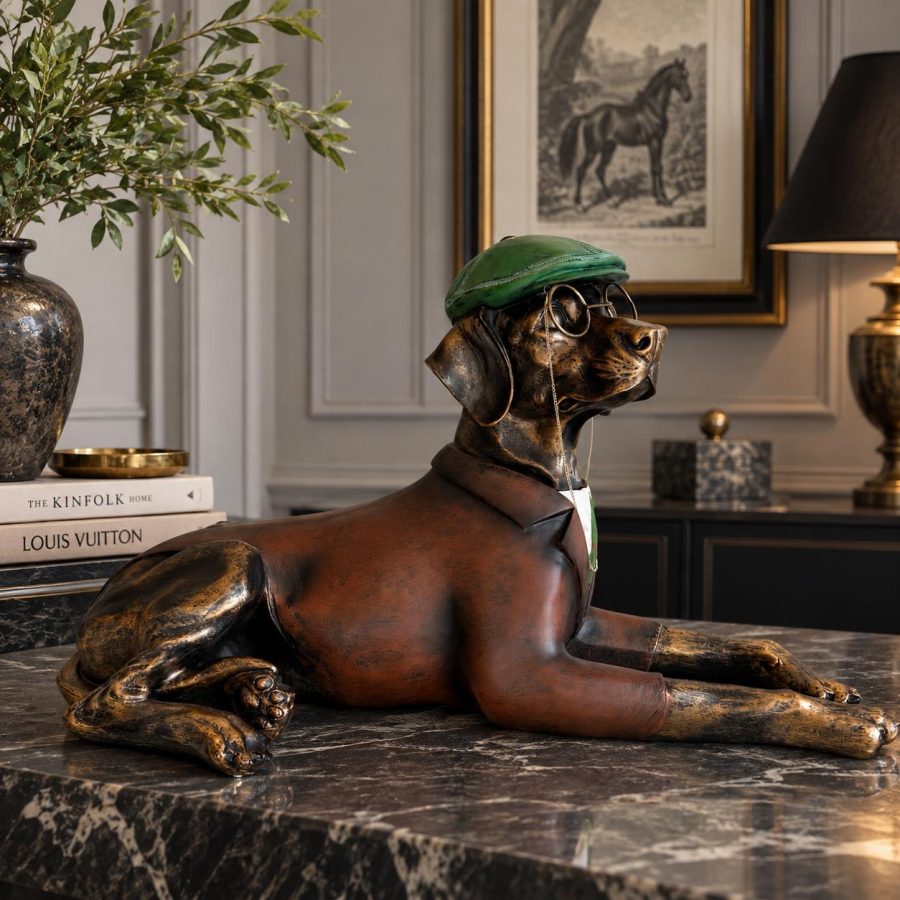 The Dapper Hound Sculpture