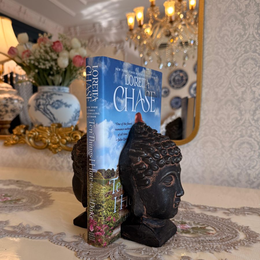The Serenity Buddha Bookends