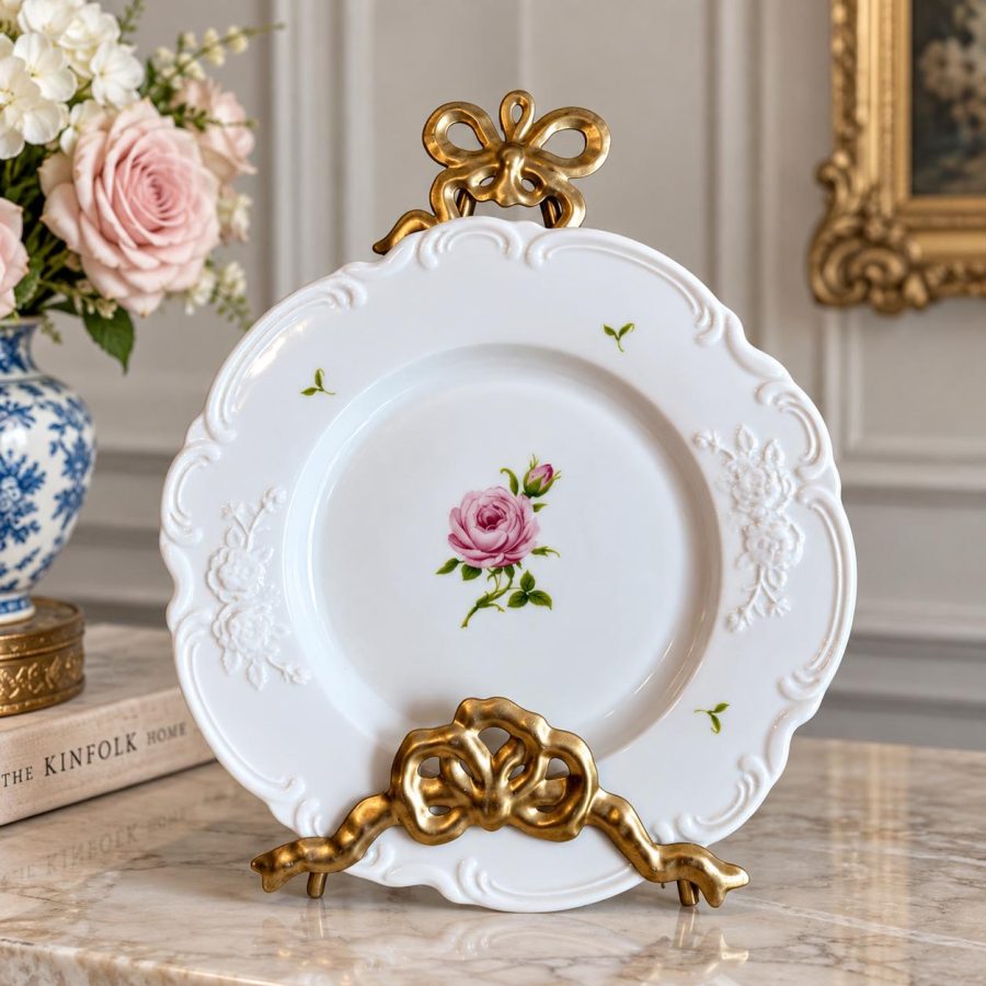 Ornate Ribbon Display Easel