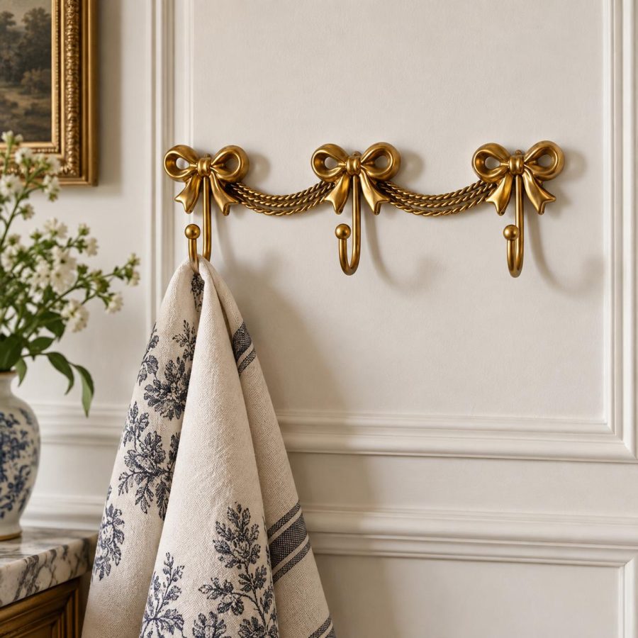 Ribbon & Chain Wall Hook