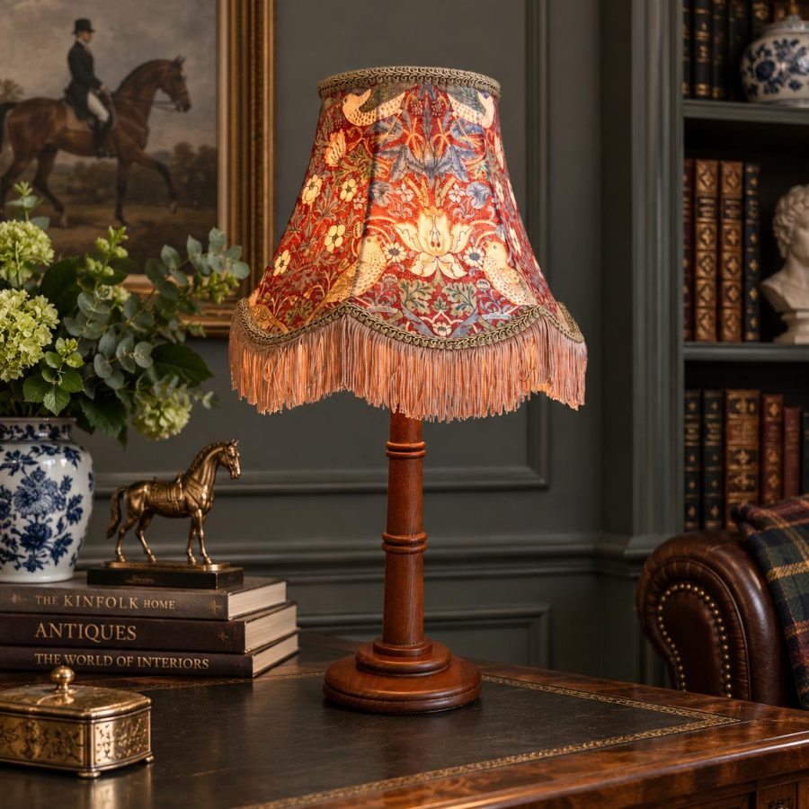 Vintage Fringe Table Lamp