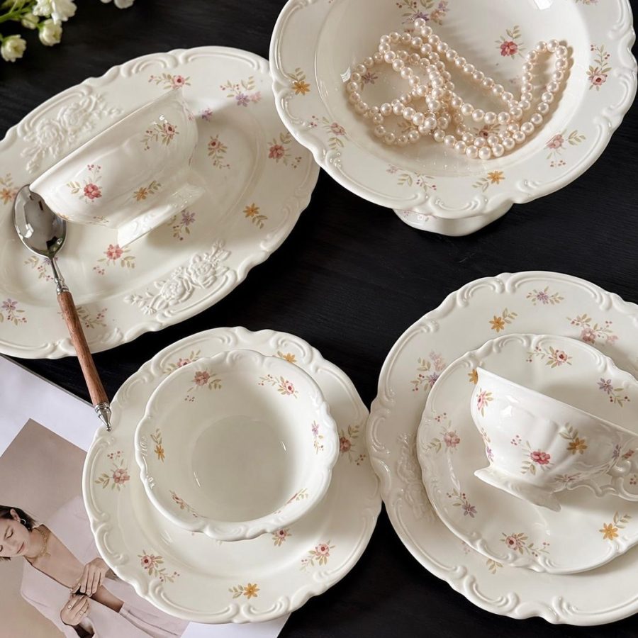 The Camille House Dinner Set