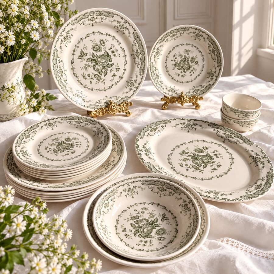 Willowmere Floral Dinner Set