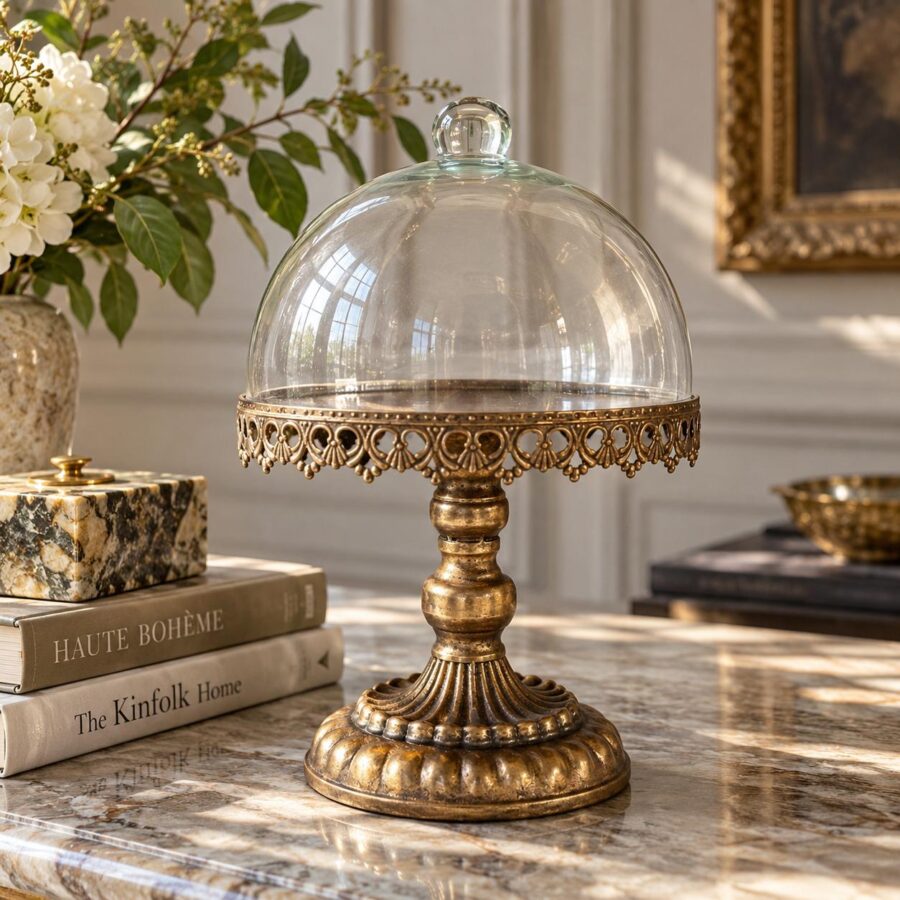 Adelina Glass Dome Stand