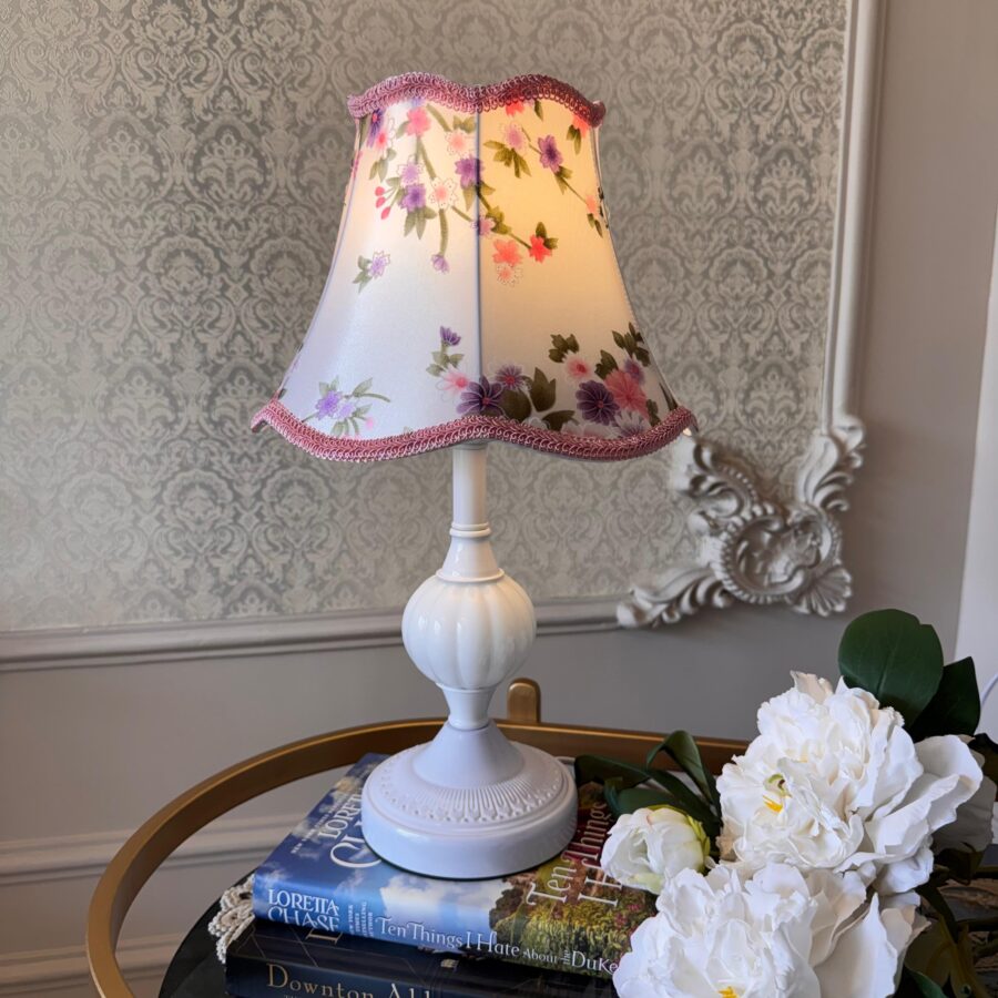 Rosaline Floral Table Lamp