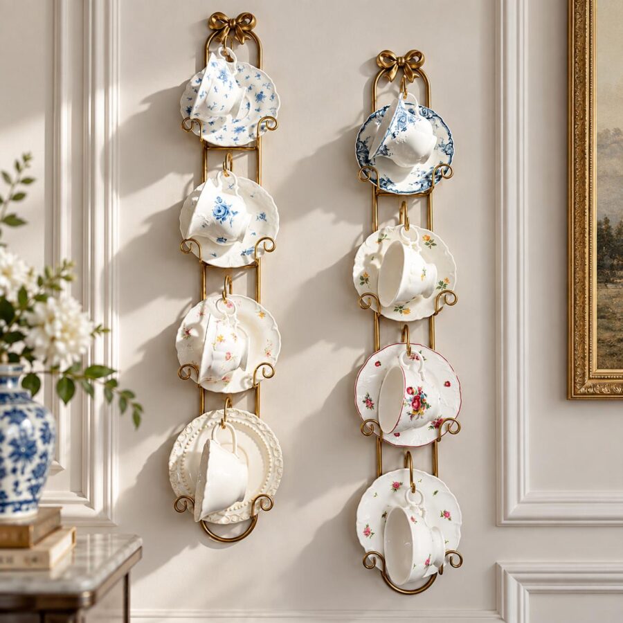Amanda Cup & Saucer Wall Stand