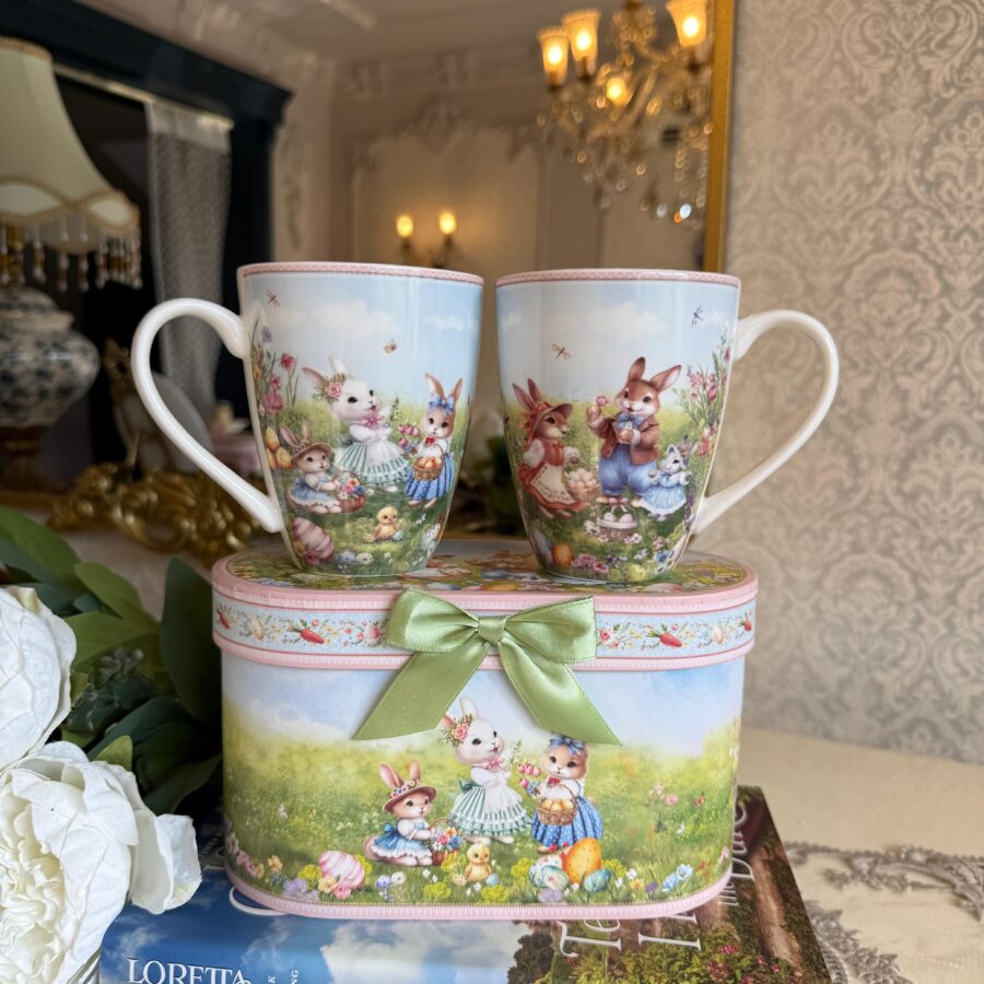 Beatrice Bunny Coffee Mug Set